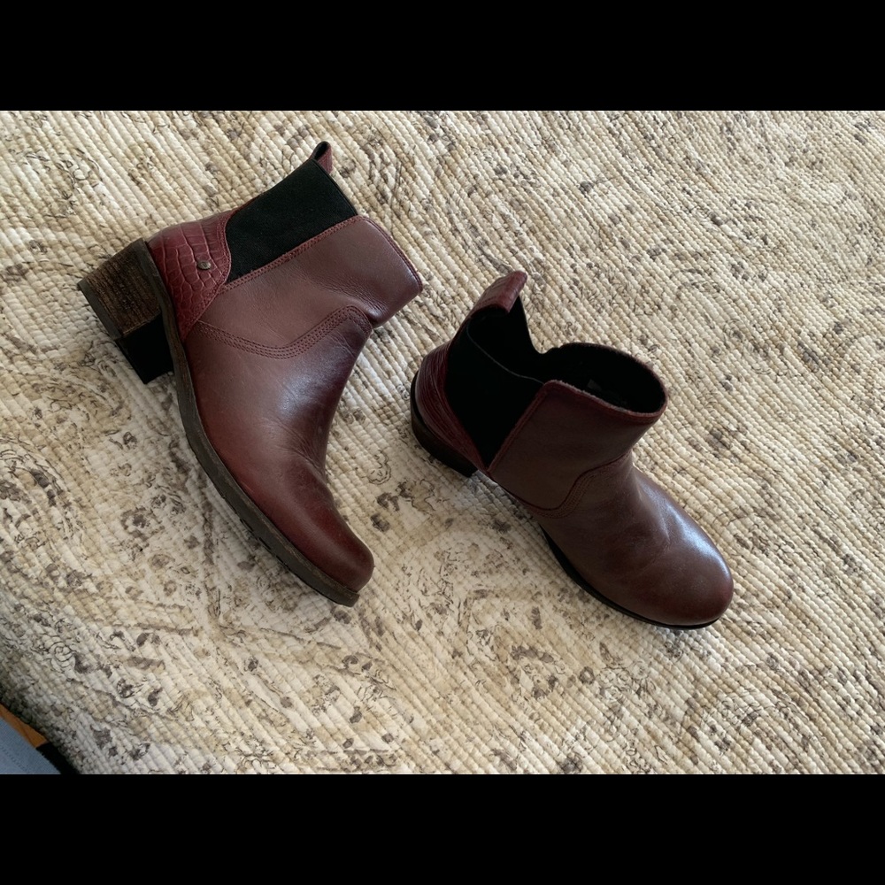 UGG Red Booties
